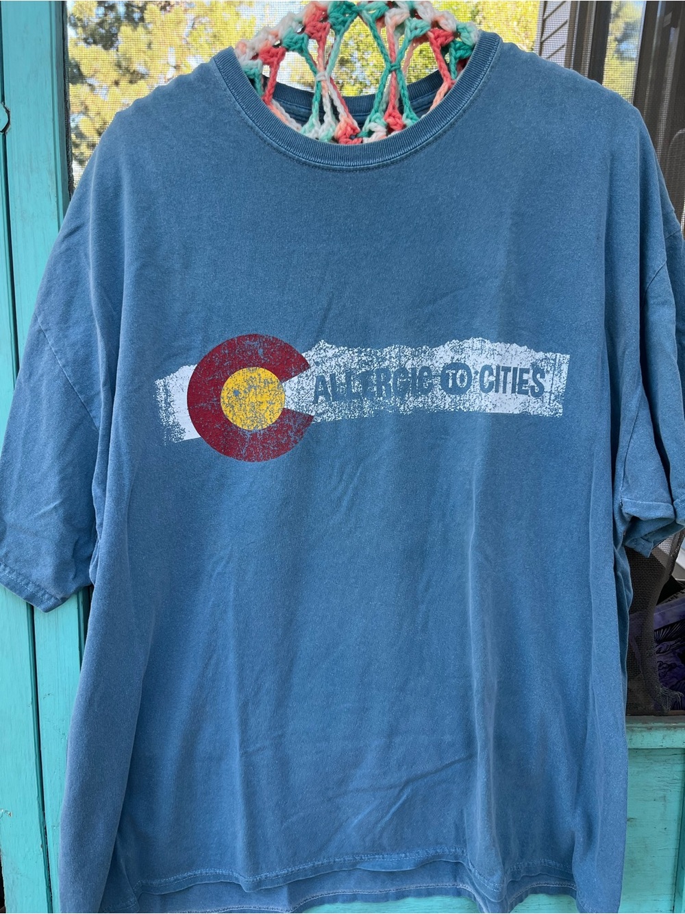 Colorado “Allergic to Cities” Graphic T-Shirt